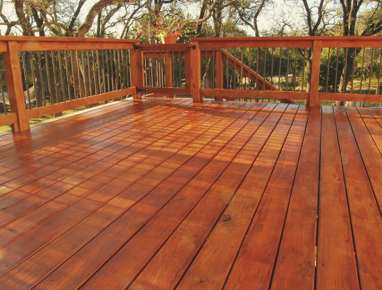 Newly-Stained-Deck